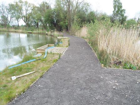 Fishing platforms, Disabled fishing pegs, Jetties, Case Studies, London, South East