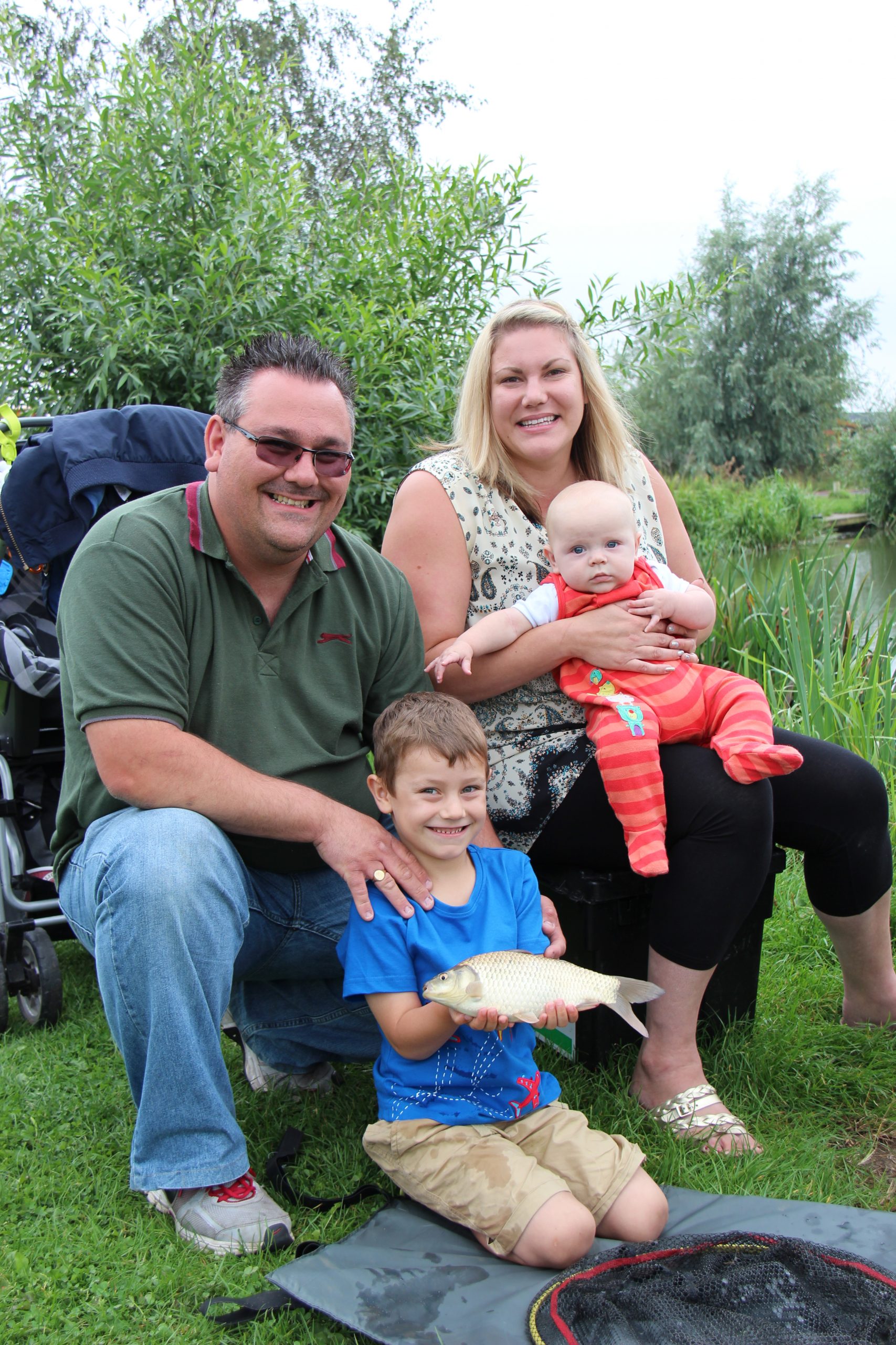 Get Fishing | family fishing together at event-3