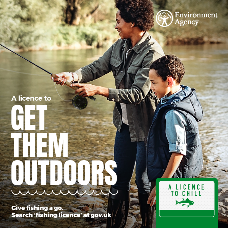 Get Fishing | A Licence to Chill - campaign imagery