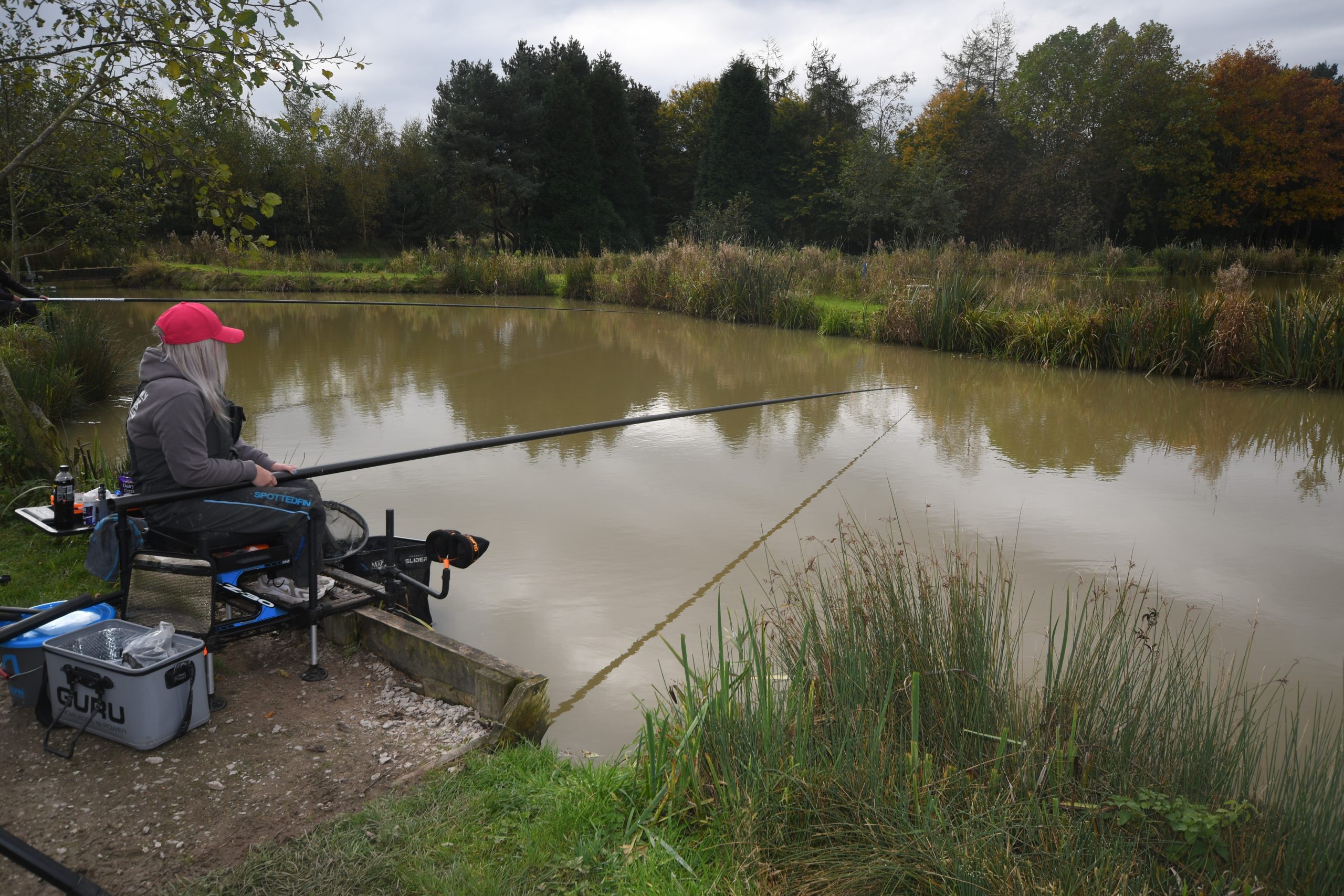 Get Fishing - Emma Harrison Fishing at a commercial fishery-2