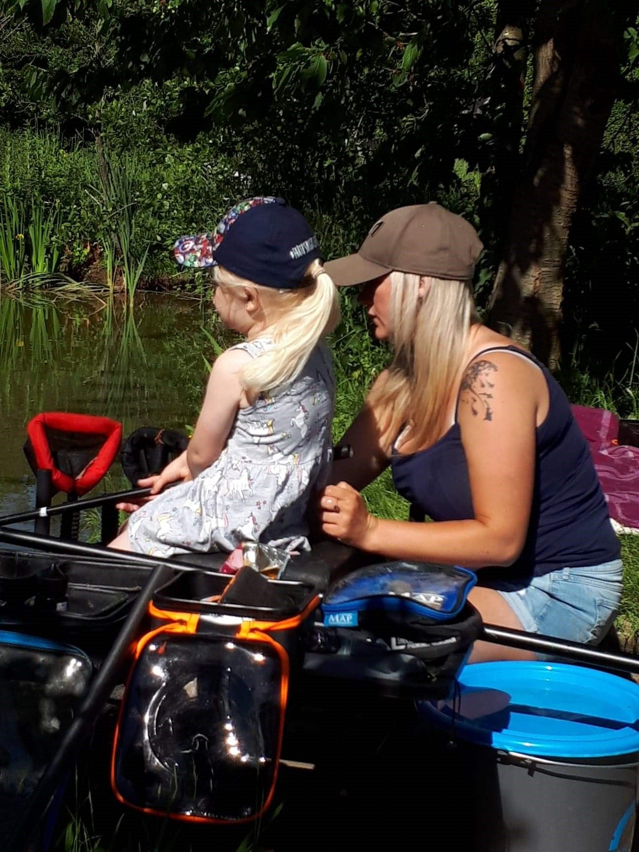Get Fishing - Emma Harrison Fishing with her daughter