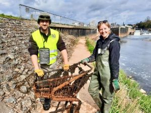 Anglers Against Litter Emily Smith Dom Garnett