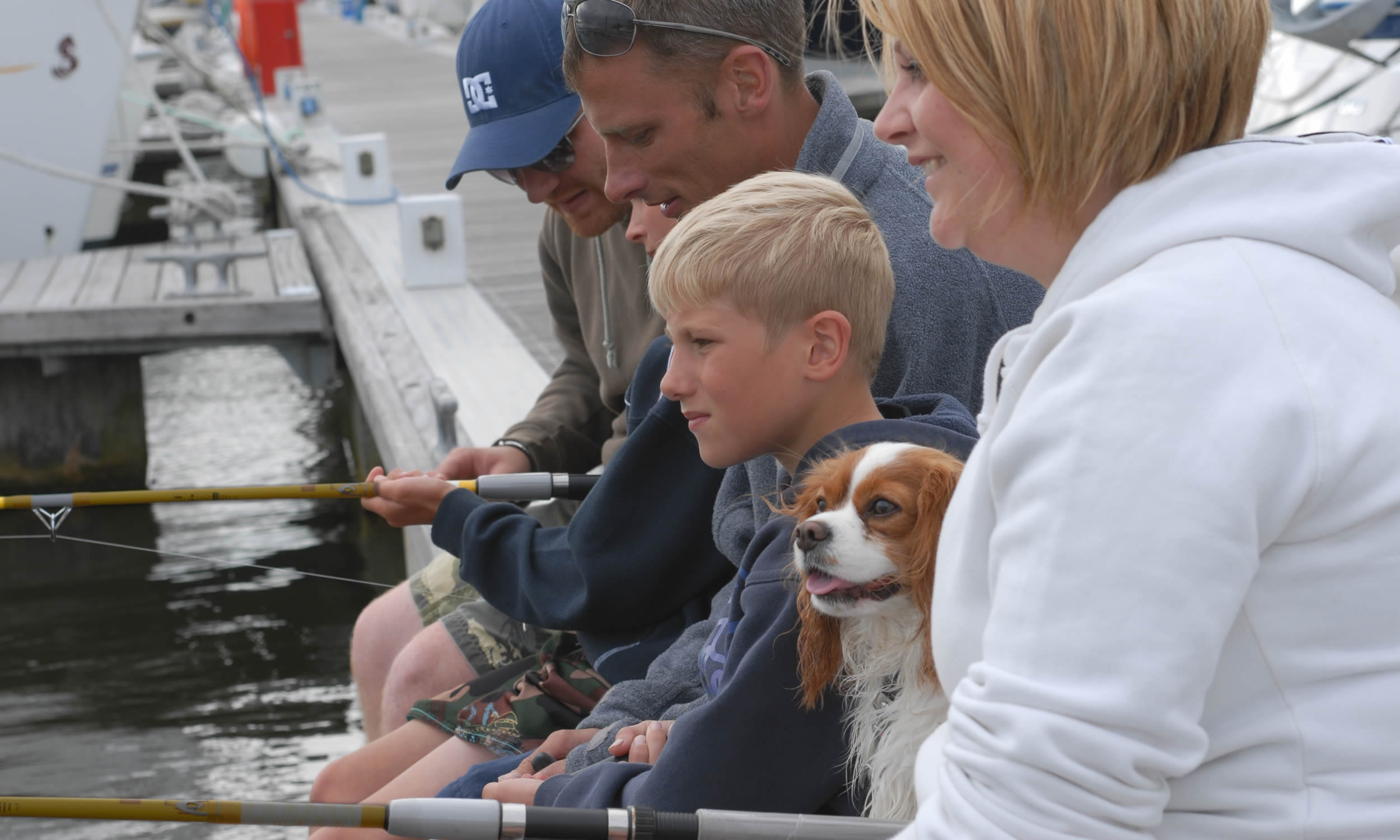 Get Fishing | Sea Pier Fishing Family
