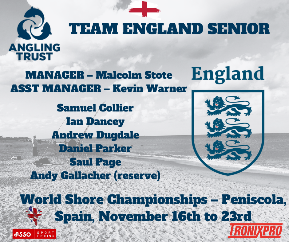 ENGLAND SHORE SQUADS FOR 2024 ANNOUNCED Angling Trust