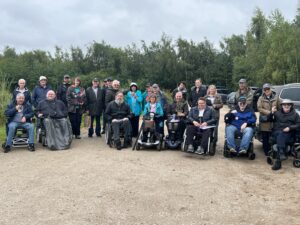 Accessible angling at NeuroMuscular Centre fishing days