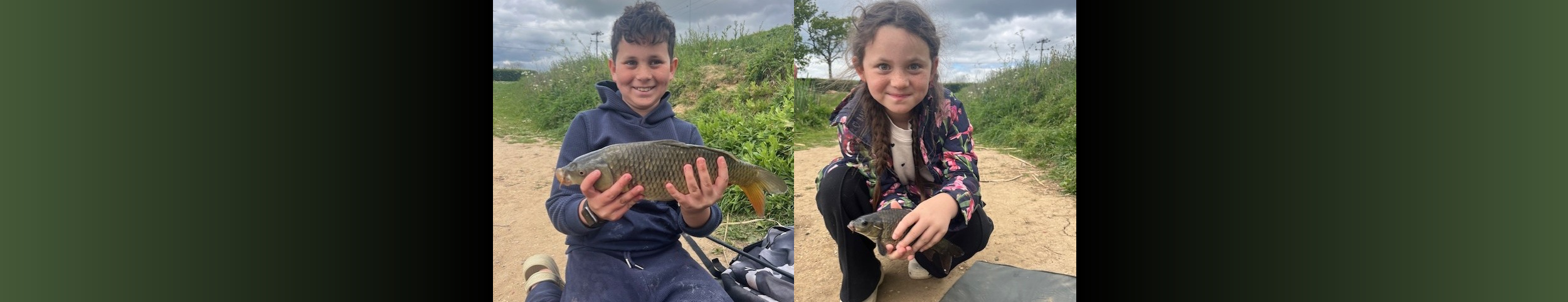 Get Fishing | Get Fishing at Hintlesham - Teddy and Sister