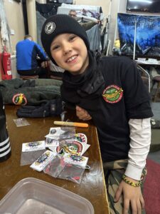 Get Fishing | Junior with his new Pike Fishing Kit