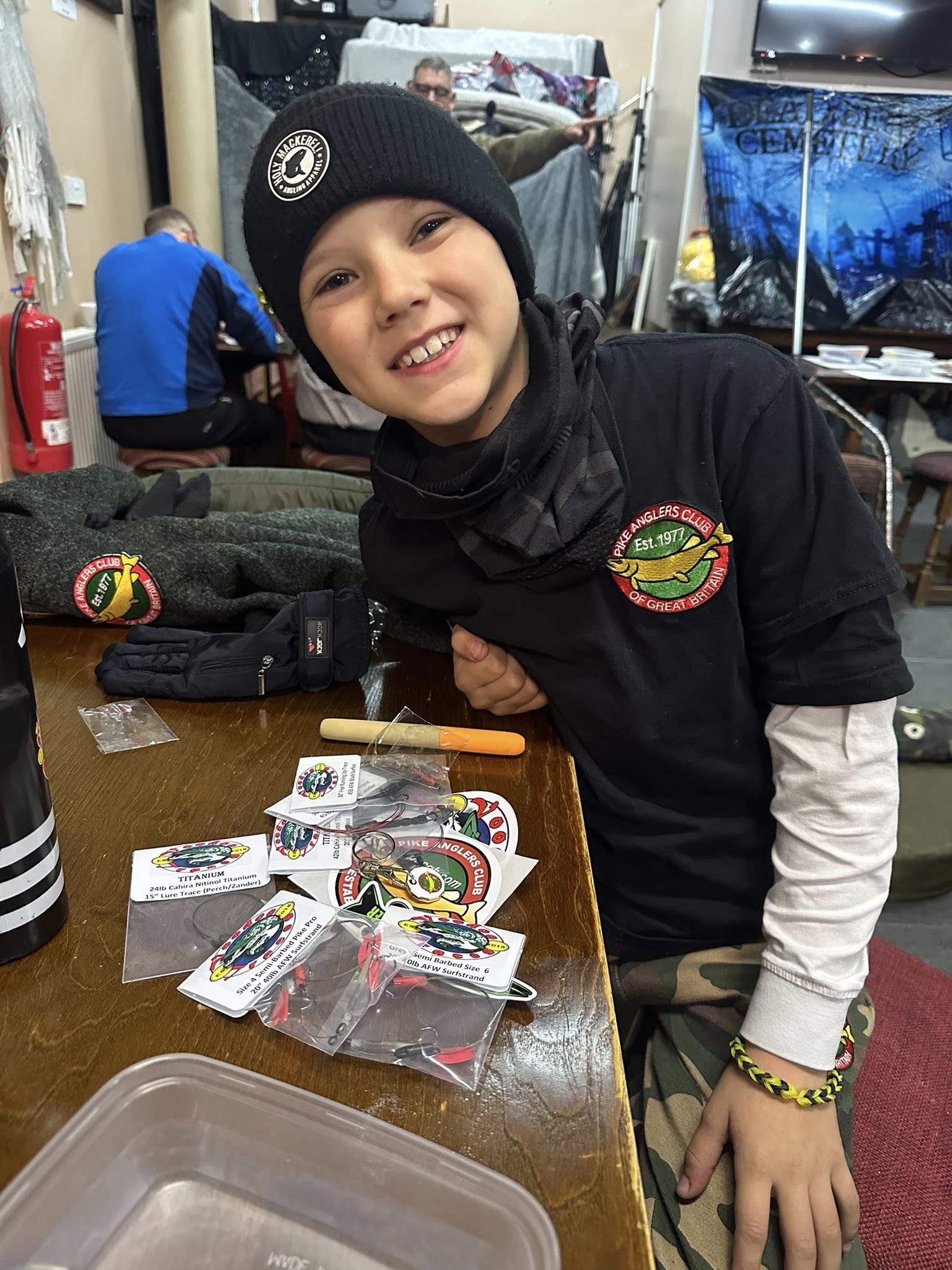 Get Fishing | Junior with his new Pike Fishing Kit